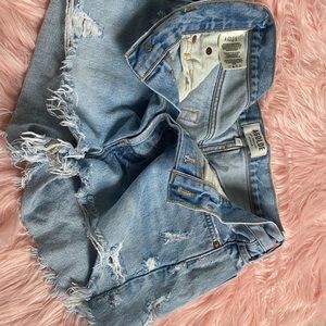 Agolde Distressed Shorts